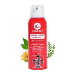 Zanskar Pain Relief Spray (100ml) Cooling Relief from Sore Muscles