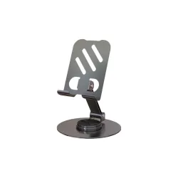 Zapio Metal Mobile Stand & Tablet Stand, Foldable & 360° Rotatable