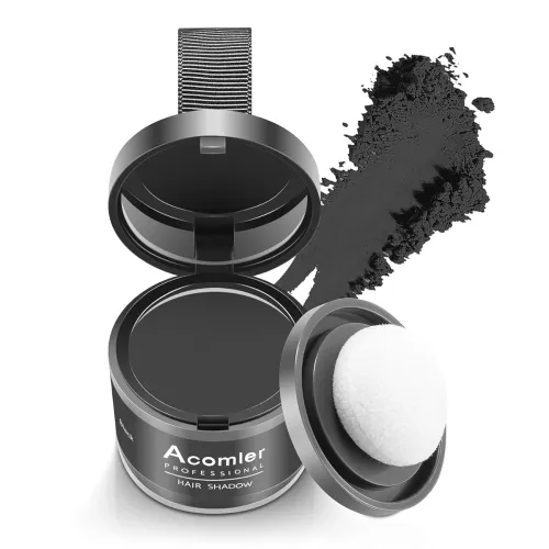 Image of ZARJEW Hairline & Root Touch-Up Powder (Black)