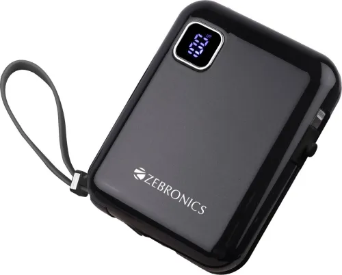 Image of ZEBRONICS 10000 mAh 22.5 W Compact Power Bank 