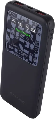 Image of ZEBRONICS 10000 mAh 22.5 W Slim Power Bank