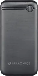 ZEBRONICS 10000mAh 20W Slim Power BankÂ