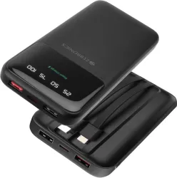 ZEBRONICS 10000mAh 20W Slim Power Bank