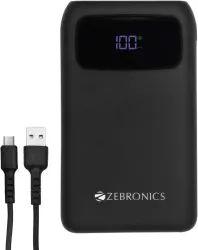 ZEBRONICS 10000mAh 22.5W Wireless Power Bank
