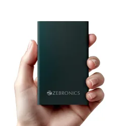 ZEBRONICS EnergiTank 10MR1, Metal Power Bank, 10000 mAh, 22.5W Super Fast Charging PD 3.0 (PPS), Sleek & Stylish, Type C