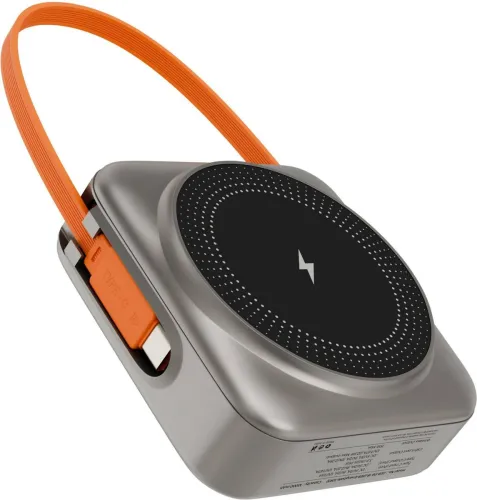 Image of Zebronics 10000 mAh 22.5W MagSafe Wireless Power Bank
