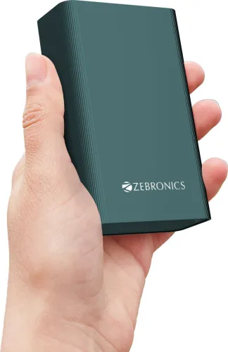 Image of ZEBRONICS 20000 mAh 22.5 W Compact Power Bank