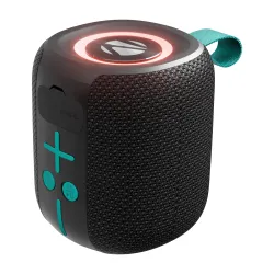 Zebronics 2026 Launch Portable Bluetooth Speaker, 5W RMS, Up to 10Hrs Playback, Passive Radiator, TWS, BT v5.4, USB & mSD, 9 RGB Modes, Splash Proof, Type-C Charging (Sonic POD 15)