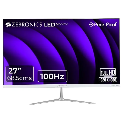 Image of Zebronics 27” FHD LED Monitor 100Hz