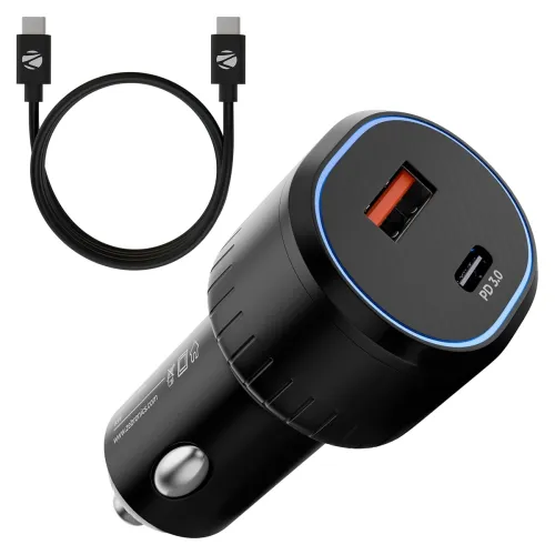 Image of Zebronics 52 Watts Car Charger