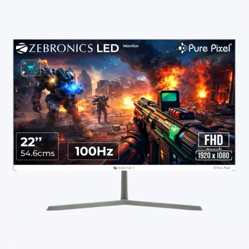 Image of ZEBRONICS 54.61 cm Panel Monitor 