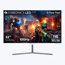 ZEBRONICS 54.61 cm Panel Monitor 
