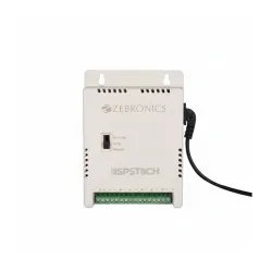 Zebronics 8 Channel CCTV Power Supply| 12V SMPS Adapter with LED Indicators