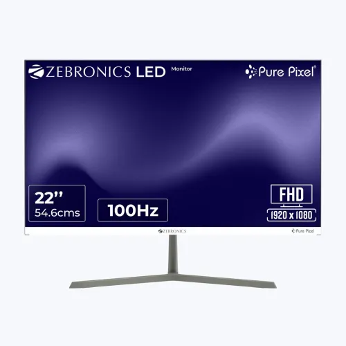 Image of ZEBRONICS A Series 54.61 cm (22 inches) Full HD LED Backlit VA Pa...moreZEBRONICS A Series 54.61 cm (22 inches) Full HD 