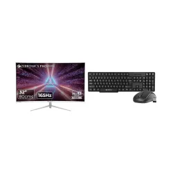 ZEBRONICS AC32FHD LED, Gaming Monitor, 32 inch (81.28cm), 300 nits, 165hz