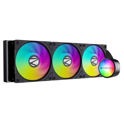 Image of Zebronics AIO360AB 360mm ARGB Liquid Cooler