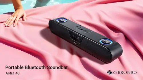 Image of ZEBRONICS Astra 40 (PSPK 44) 20 W Bluetooth Soundbar