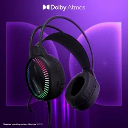 ZEBRONICS Blitz C Dolby Atmos Gaming Over Ear Headphone