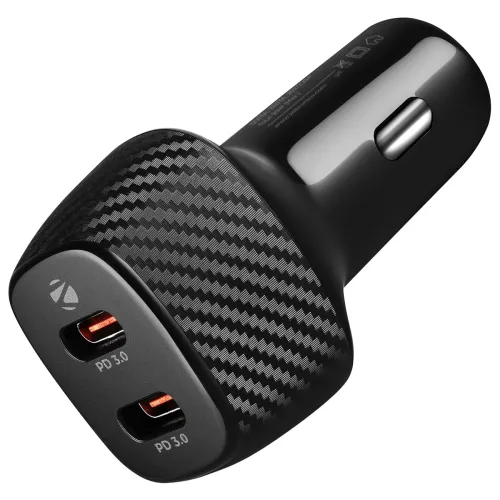 Image of Zebronics CC90 90W Dual Type-C Car Charger