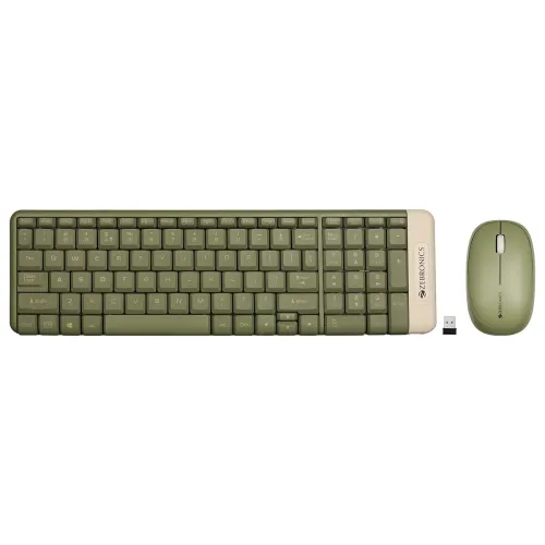 Image of ZEBRONICS Companion 104 2.4GHz Wireless Keyboard 