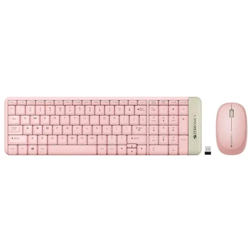Image of ZEBRONICS Companion 104 2.4GHz Wireless Keyboard & Mouse Combo