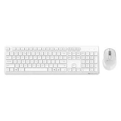 Zebronics Companion 200 Wireless Combo with Silent Operation Mouse, Full Size Keyboard, 1600 DPI, Integrated Multimedia,