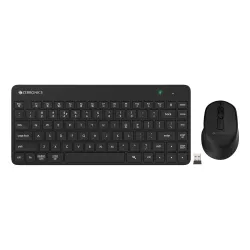 ZEBRONICS Companion 201 2.4GHz Wireless Keyboard & Mouse Combo, 83 Keys, AI Assist Key