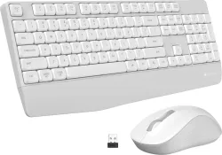 ZEBRONICS Companion 202 Wireless Standard Desktop Keyboard Compatible with Desktop, Laptop, Mac 104 Keys, Copilot AI Key