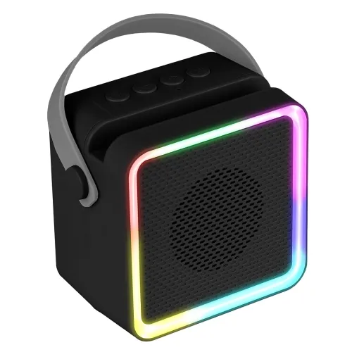 Image of ZEBRONICS County 8, Portable Bluetooth Speaker, 8 Watts, Upto 7 Hours Playback, Passive Radiator, BTv5.3 | TWS | USB | m