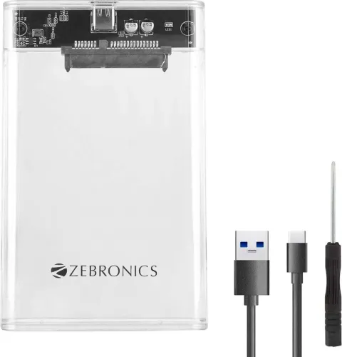 Image of Zebronics CSH01 2.5-inch SSD/HDD Enclosure
