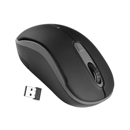 Image of ZEBRONICS Dash Pro 2.4GHz Wireless Mouse, Upto 1600 DPI, 3 Level DPI, High Precision, Power Saving Mode