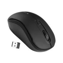 ZEBRONICS Dash Pro 2.4GHz Wireless Mouse, Upto 1600 DPI, 3 Level DPI, High Precision, Power Saving Mode, Comfortable & L