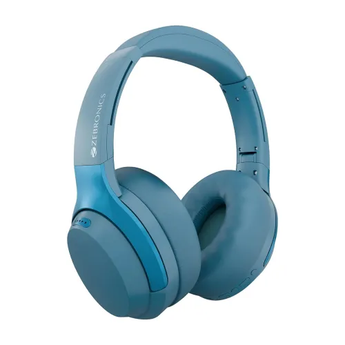 Image of ZEBRONICS Duke Plus, Wireless Over Ear Headphone 