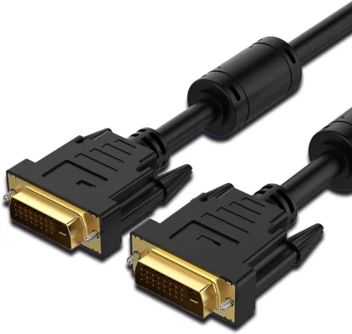 Image of ZEBRONICS DVI Cable 2m (4K @60Hz, Gold-Plated, Durable)