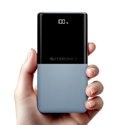 Image of ZEBRONICS EnergiPod 10000mAh Fast Power Bank