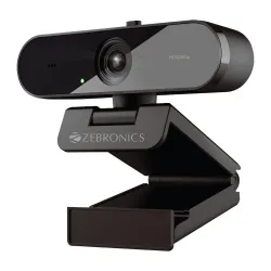 Zebronics FHD USB Webcam, 30FPS, 2P2G Lens, 2.0MP CMOS Sensor