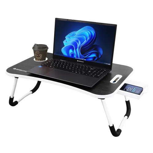 Image of ZEBRONICS Foldable Laptop Bed Table