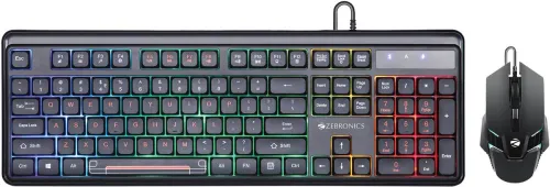 Image of ZEBRONICS Gaming Keyboard (wired, USB)