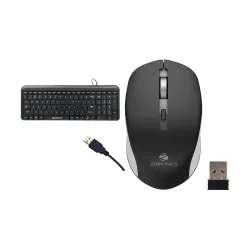 Zebronics ZEB-Glide USB Wired Multimedia Keyboard (Rupee Key)