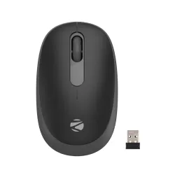 ZEBRONICS Groot Wireless Mouse, Dual Mode (2.4GHz + BT), Upto 1600 DPI, Silent Operation, 3 Buttons, Comfortable & Ergon