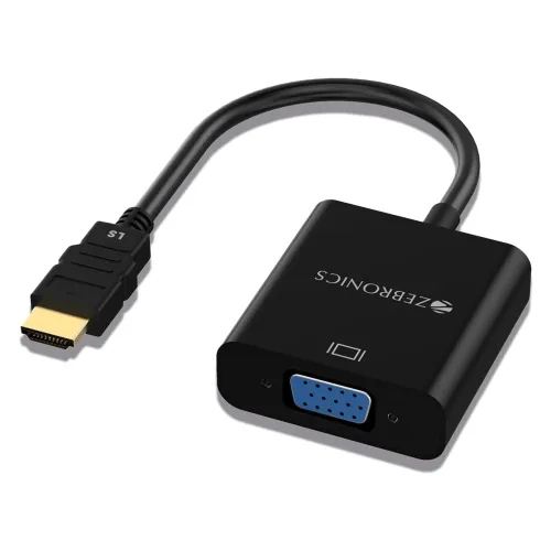 Image of ZEBRONICS HAV01 HDMI to VGA Adapter