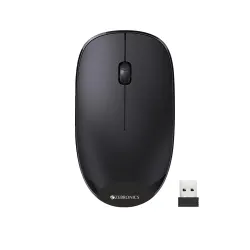 Zebronics HAZE Wireless mouse for Computers, Laptops with 1200 DPI, Advanced optical sensor, 2.4GHz USB Nano receiver, P