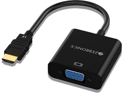 Image of ZEBRONICS HDMI Adapter 0.23 m ZEB-HAV01 