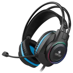 ZEBRONICS Jet Premium Wired Gaming On Ear Headphone 40mm Drivers