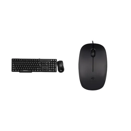 Image of Zebronics JUDWAA 750 Wired Keyboard and Mouse Combo