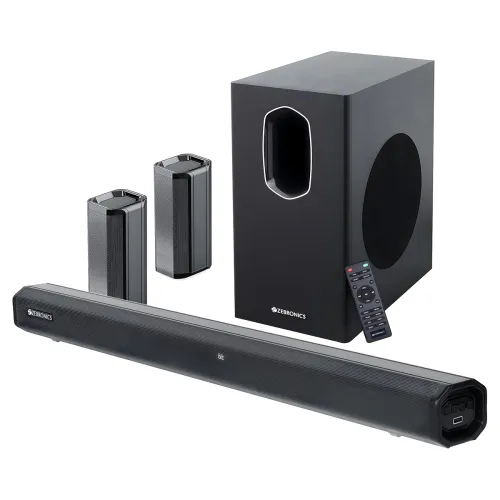 Image of ZEBRONICS Juke Bar 7600 300W 5.1 Bluetooth Soundbar with Subwoofer