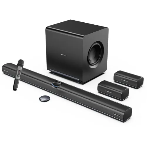 Image of ZEBRONICS Juke Bar 11000 Soundbar, 1610W RMS, 11.2.4 Ch, Dolby Atmos, DTS:X