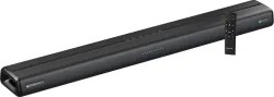 ZEBRONICS Juke Bar 3820A Pro, BTv5.0, Alexa built-in, Inbuilt dual sub 80 W Bluetooth Soundbar (Black, 2.0 Channel)