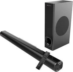 ZEBRONICS Juke Bar 4000 120 W Bluetooth Soundbar (Black, 2.1 Channel)