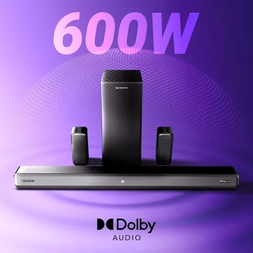 Image of ZEBRONICS Juke BAR 9510WS PRO Dolby 5.1 600Watts Wireless Soundbar